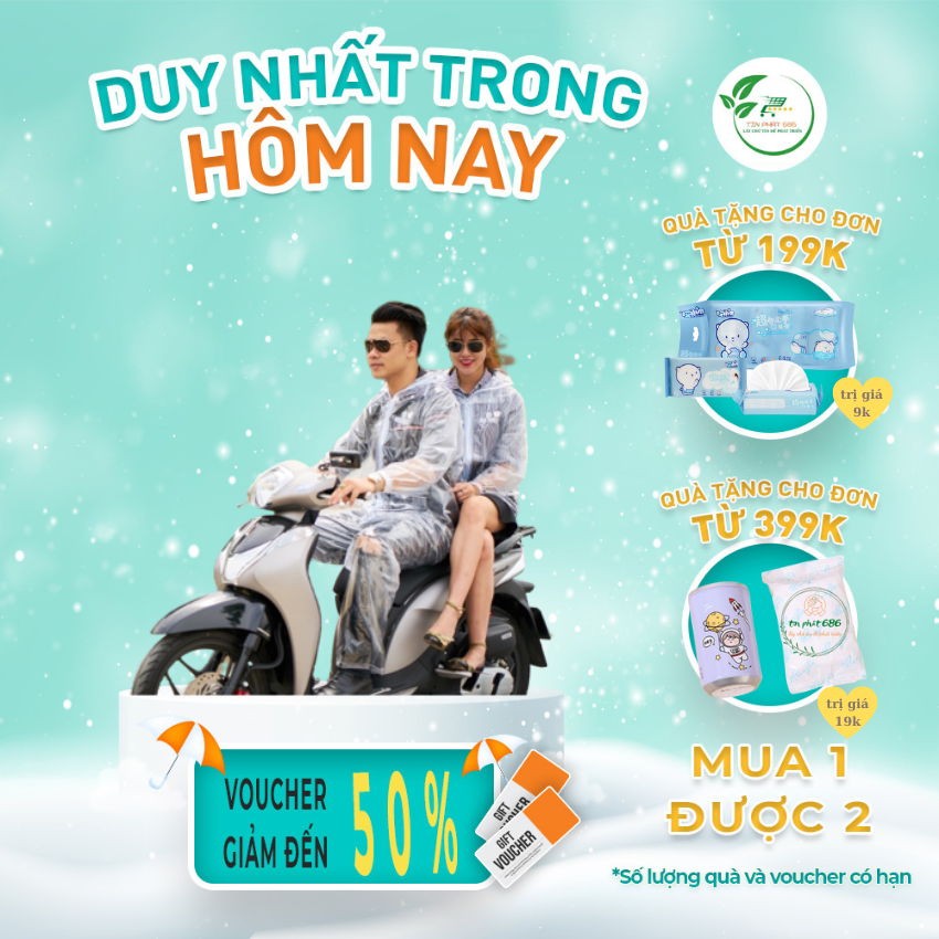 Áo mưa, bộ đồ đi mưa trong suốt