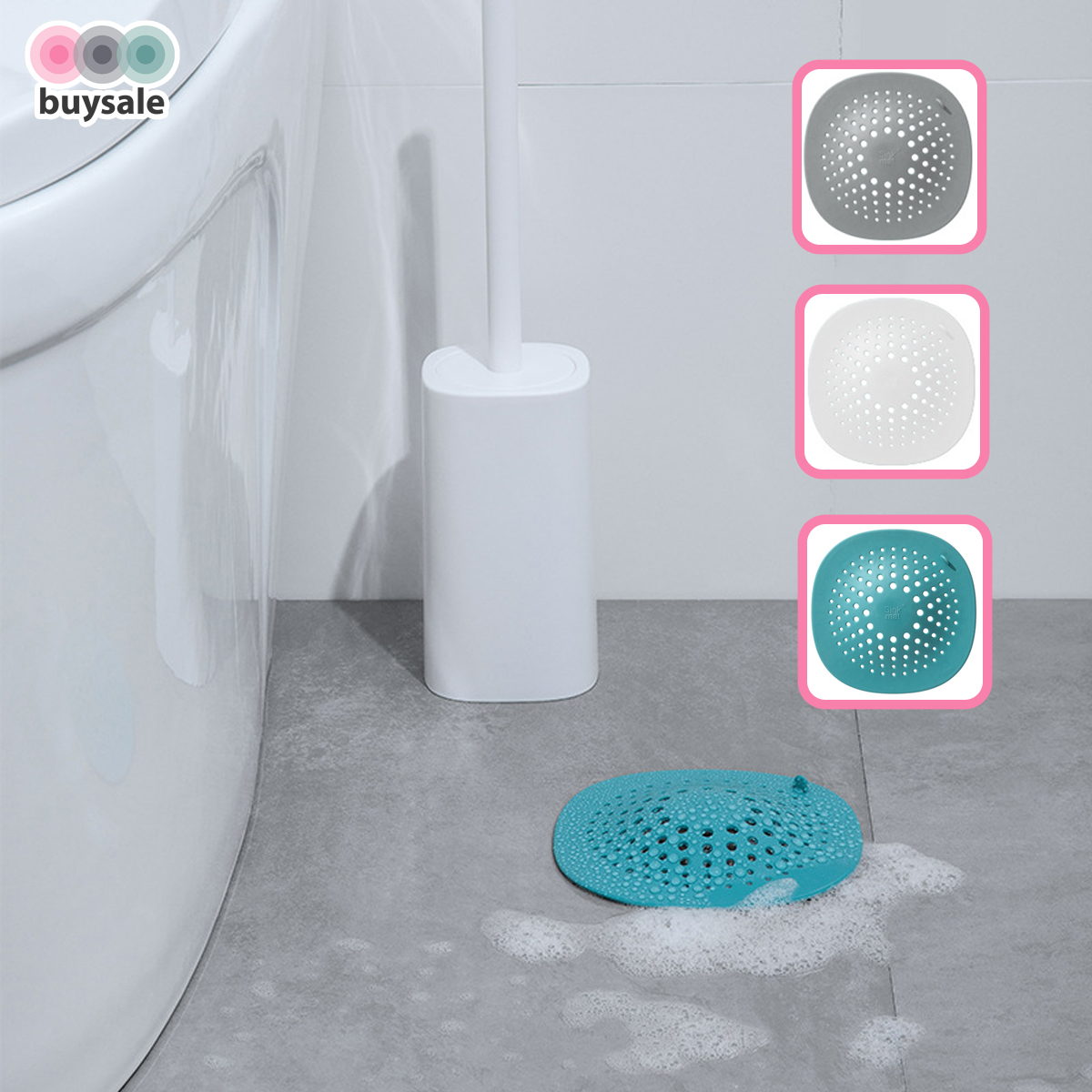 [HCM]Lọc chắn rác miệng cống thoát nước ở sân vườn nhà tắm và bồn rửa chén - buysale - BSPK130