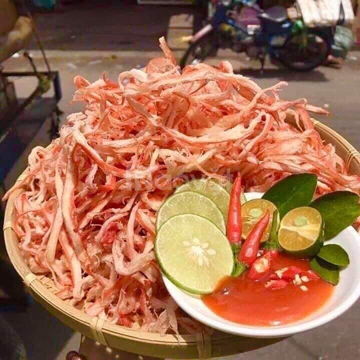 300G Mực xé sợi hấp nước cốt dừa hàng Xuất Khẩu