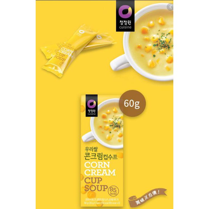 Súp kem ngô daesang hàn quốc hộp 60g