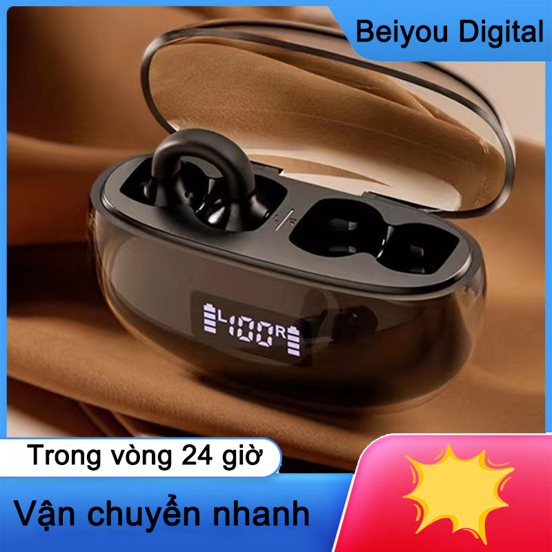 Tai nghe chơi game không dây Bluetooth Earbuck Clip Tai nghe qua xương Truyền âm thanh Tai nghe không dây Tai nghe chơi game Bluetooth Earbuck Clip