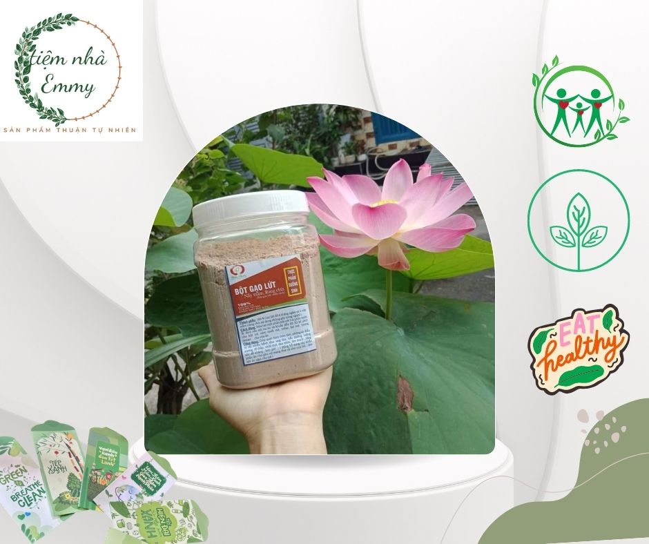 Bột gạo lứt thực dưỡng