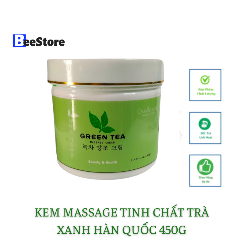 Kem massage tinh chất Trà xanh Hàn Quốc 450g