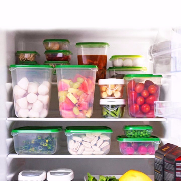 Bộ 17 Hộp Nhựa Đựng Thực Phẩm Cao Cấp Ikea - Hộp Đựng Thức Ăn