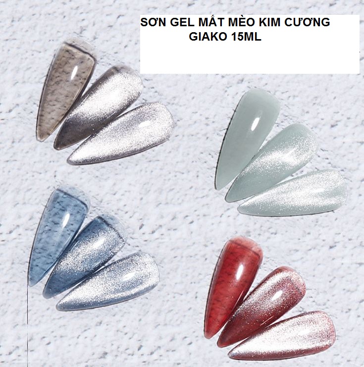 Sơn gel mắt mèo kim cương GIAKO