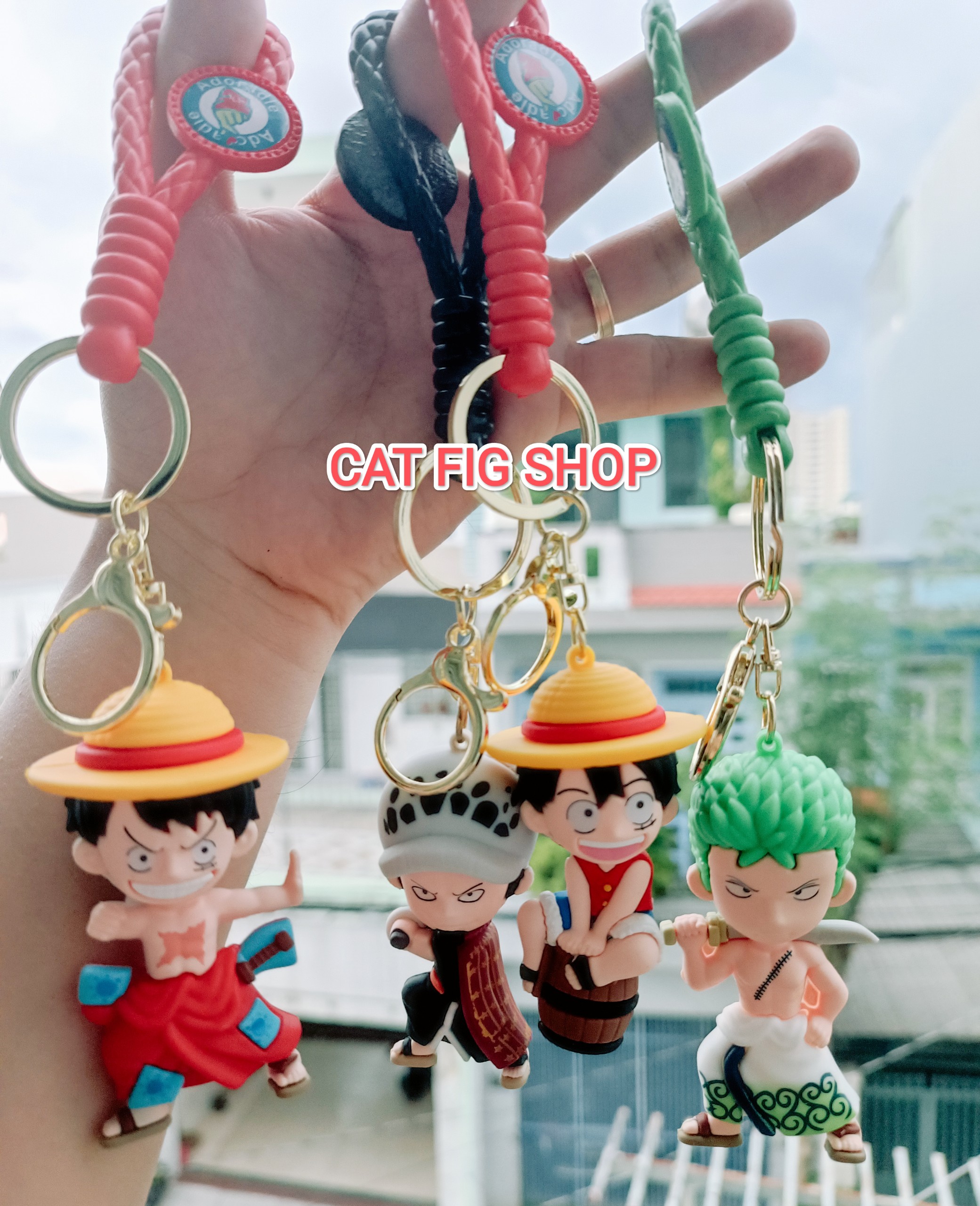 Móc khóa one piece siêu rẻ