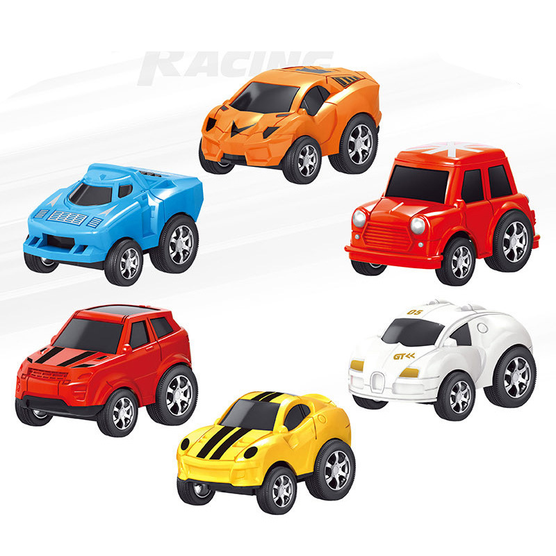 Bộ xe ô tô đồ chơi mini cho bé có dây cót chạy,nhỏ nhắn xinh xắn