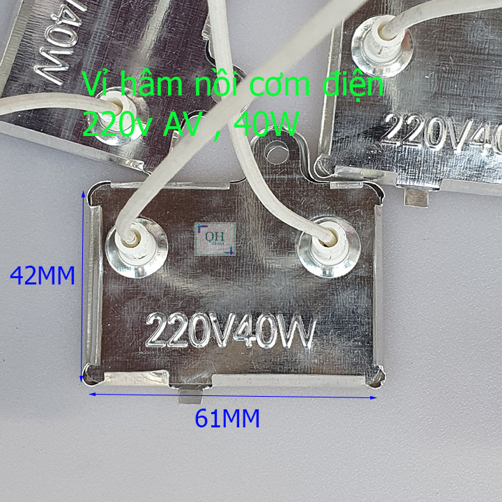 Vỉ hâm nồi cơm điện 220v ac 40w linh kiện nồi cơm điện