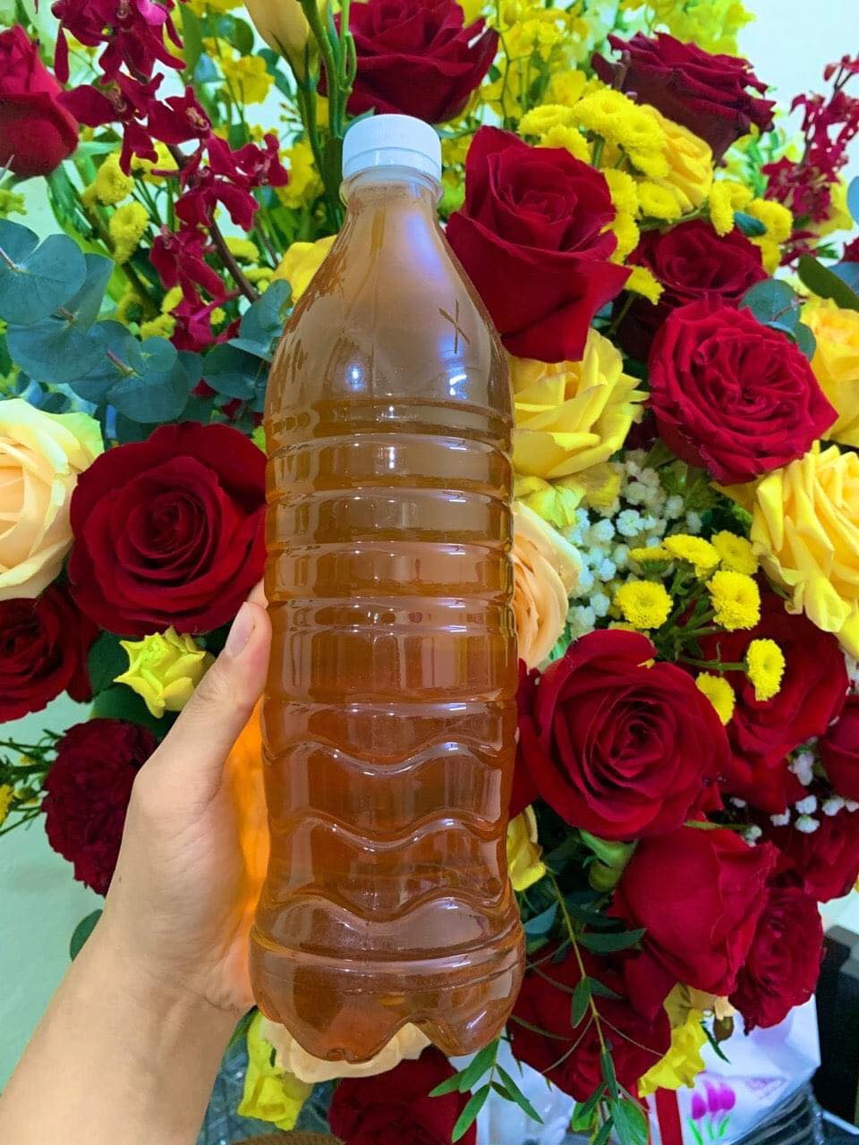 1 LÍT MẬT ONG HOA VẢI LỤC NGẠN BẮC GIANG ĐẦU MÙA HÀNG XỊN