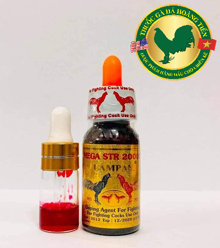 Mega str 20000 - lọ chiết 2ml - tăng bo, tải cựa, lì đòn