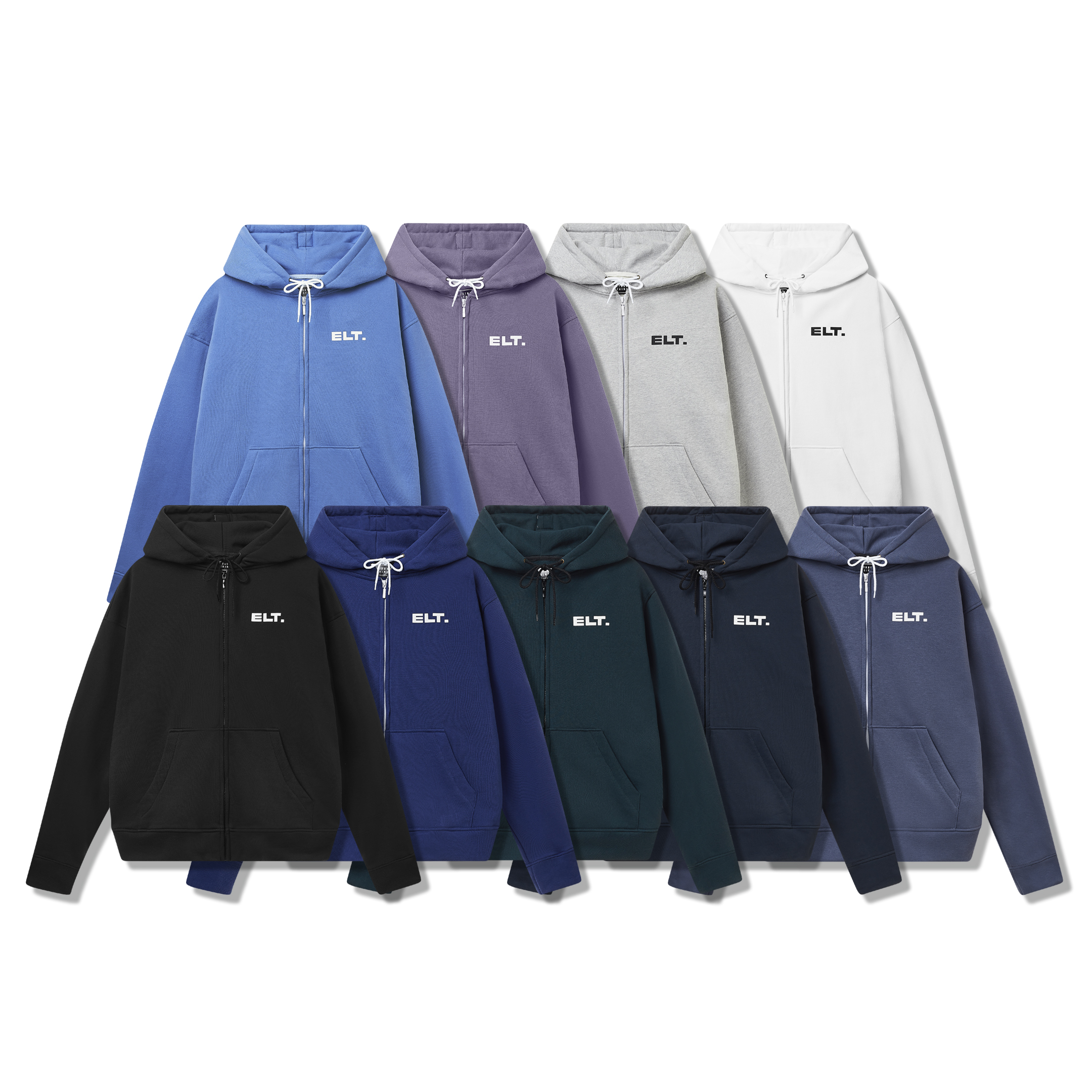 Áo khoác elektron hoodie zip ss1