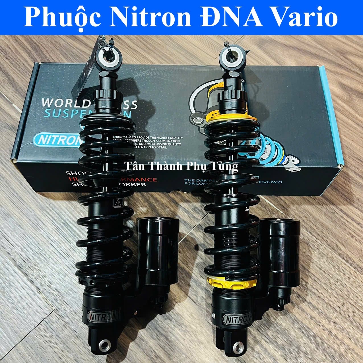 Phuộc Nitron Vario, Lead ĐNA/DNA bình dầu dưới, BH 1 năm