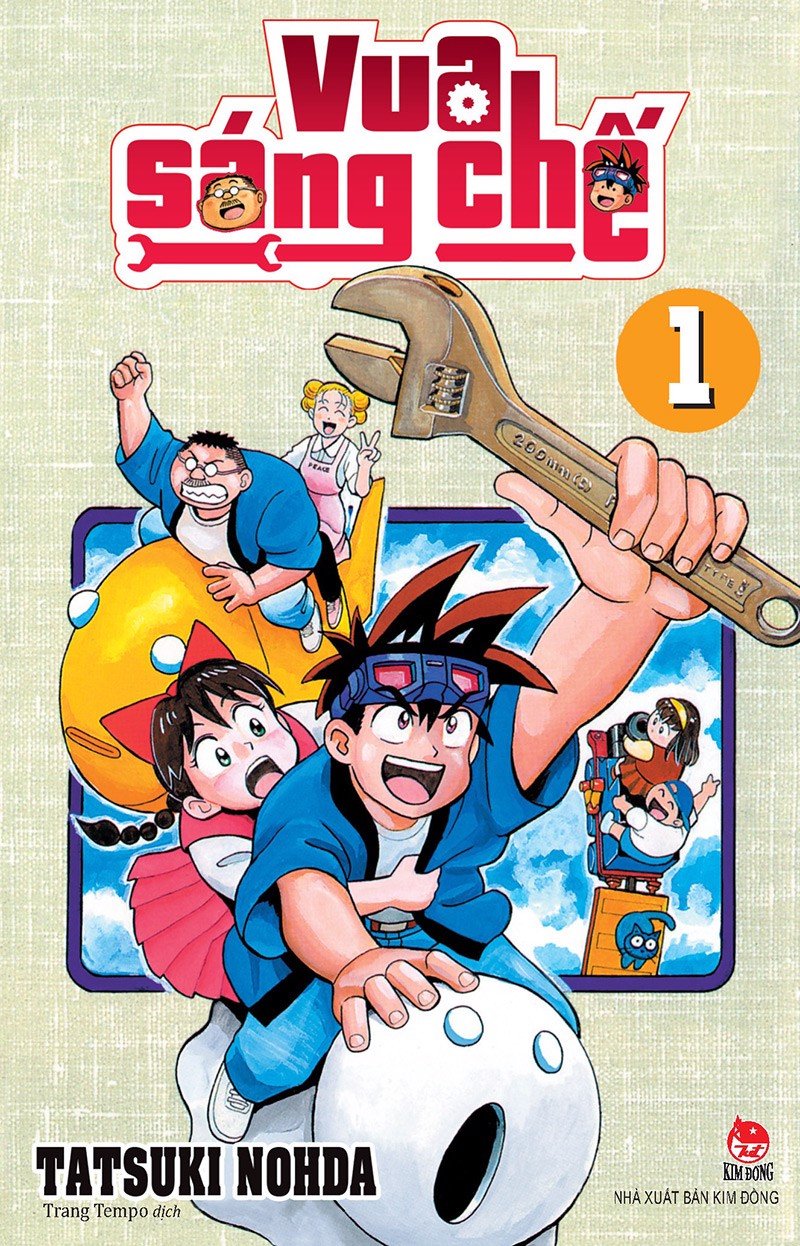 Kim đồng - vua sáng chế - tập 1