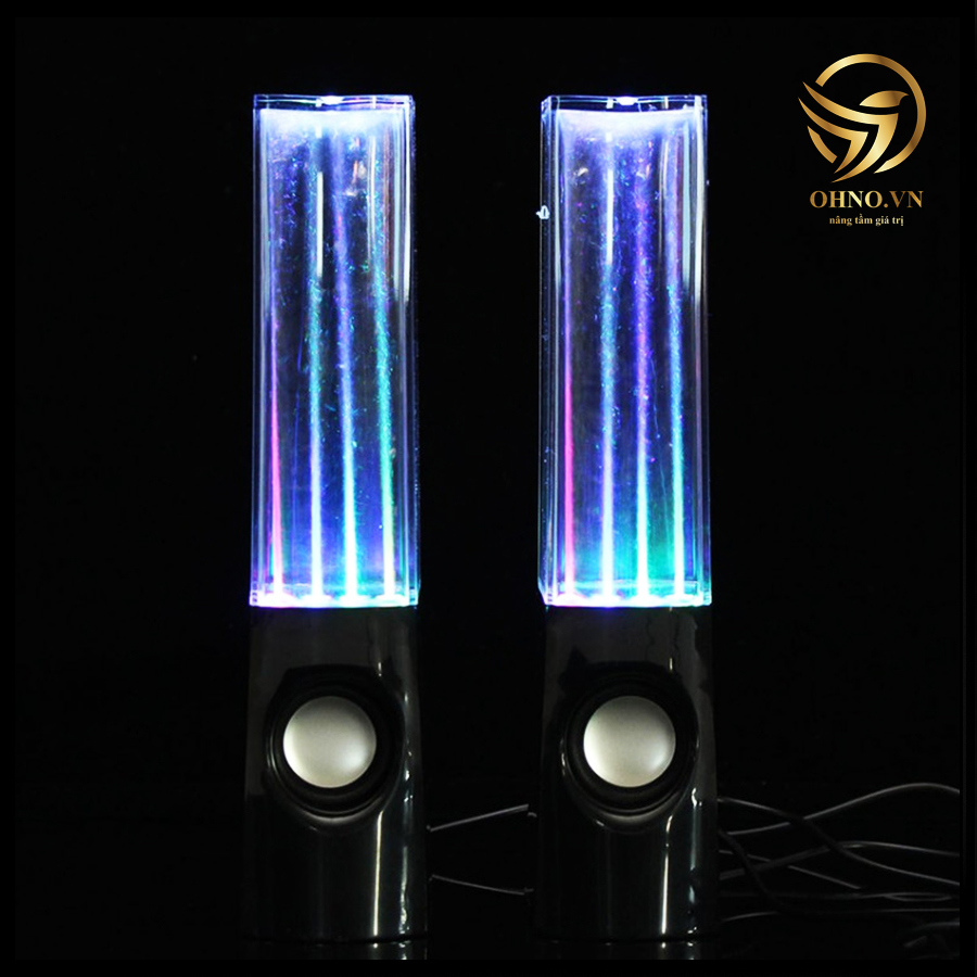 Loa Máy Vi Tính Loa Nghe Nhạc Phun Nước 3D Theo Điệu Nhạc Loa Nghe Nhạc Mini Để Bàn Có Dây Chính Hãng Đầy Đủ Pin Sạc Bảo Hành 24 Tháng - OHNO Việt Nam