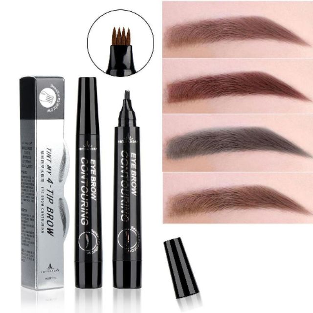 Bút chì kẻ mày phẩy sợi Tint My 4D-Tip Brow