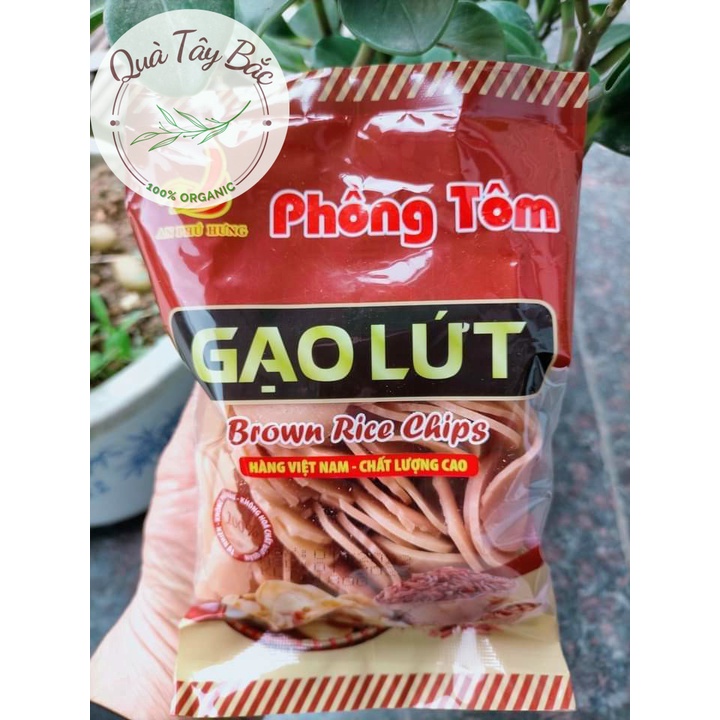 Bánh phồng tôm gạo lứt