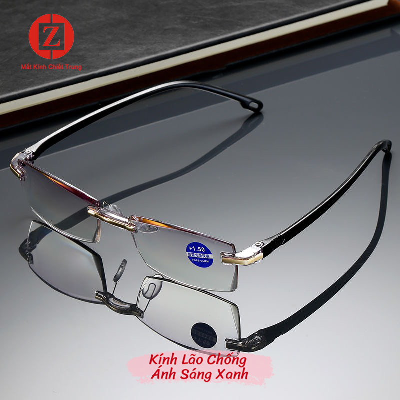 Kính  Viễn Thị Gọng Dẻo Cho Người Trung Niên Lớn Tuổi Kính Đọc Sách Báo Cho Người Già Từ 1-4 độ mã T802