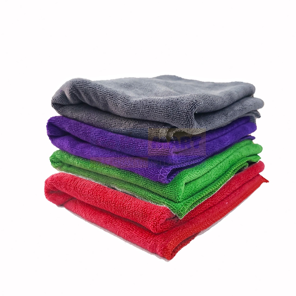Khăn lau microfiber 40x60cm siêu mềm mịn