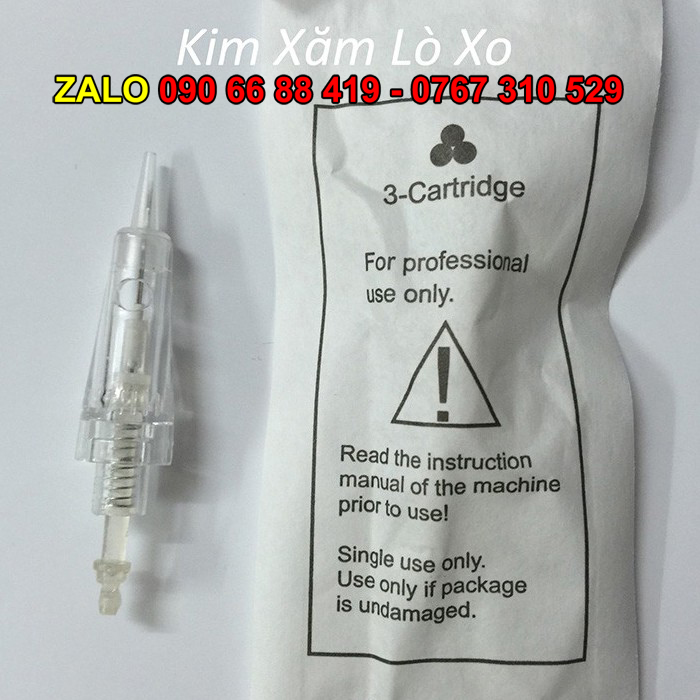 [Set 10 cái] Kim Lò Xo khớp phun xăm Máy Lăn Kim - Đầu kim xăm Máy phi kim, Máy Dr Pen A1, A6, M5, M7, MYM