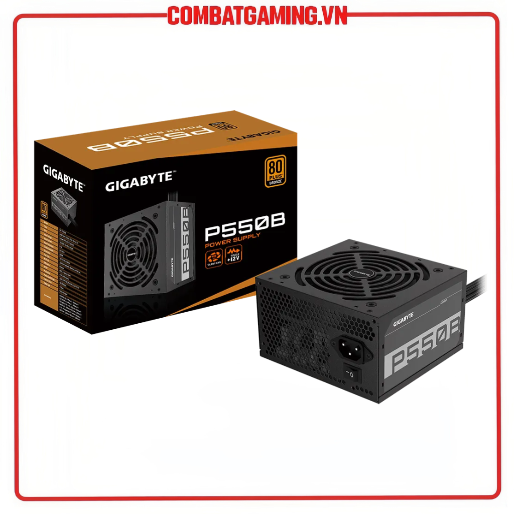 Nguồn gigabyte gp-p550b 550w 80 plus bronze hàng chính hãng