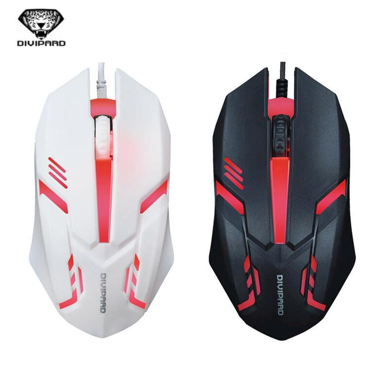 Chuột game thủ có dây Divipard OP-20 đèn led