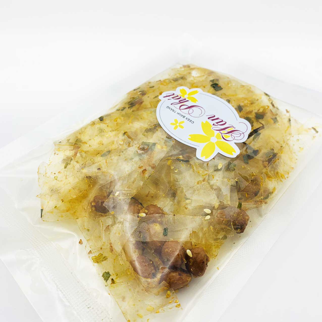 Bánh tráng sợi đậu phộng tỏi ớt