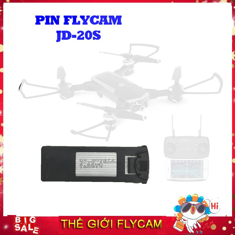 PIN DỰ PHÒNG FLYCAM JD-20S DUNG LƯỢNG 1800mAh THỜI GIAN BAY 15 -18 PHÚT