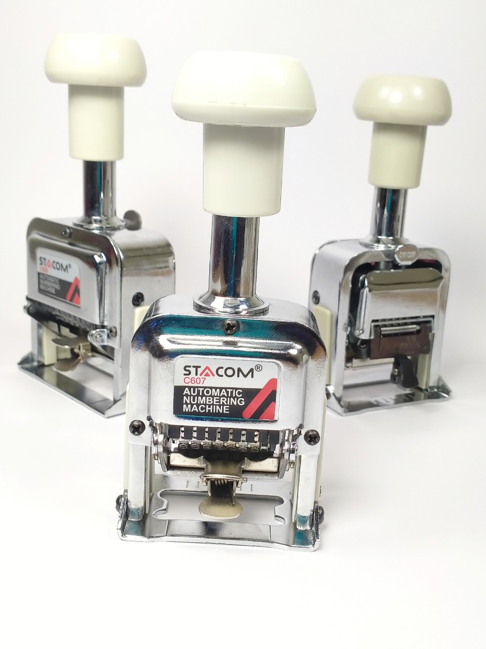Máy đóng số nhảy tự động 6/ 7/ 8 số Stacom, chiều cao số 5mm