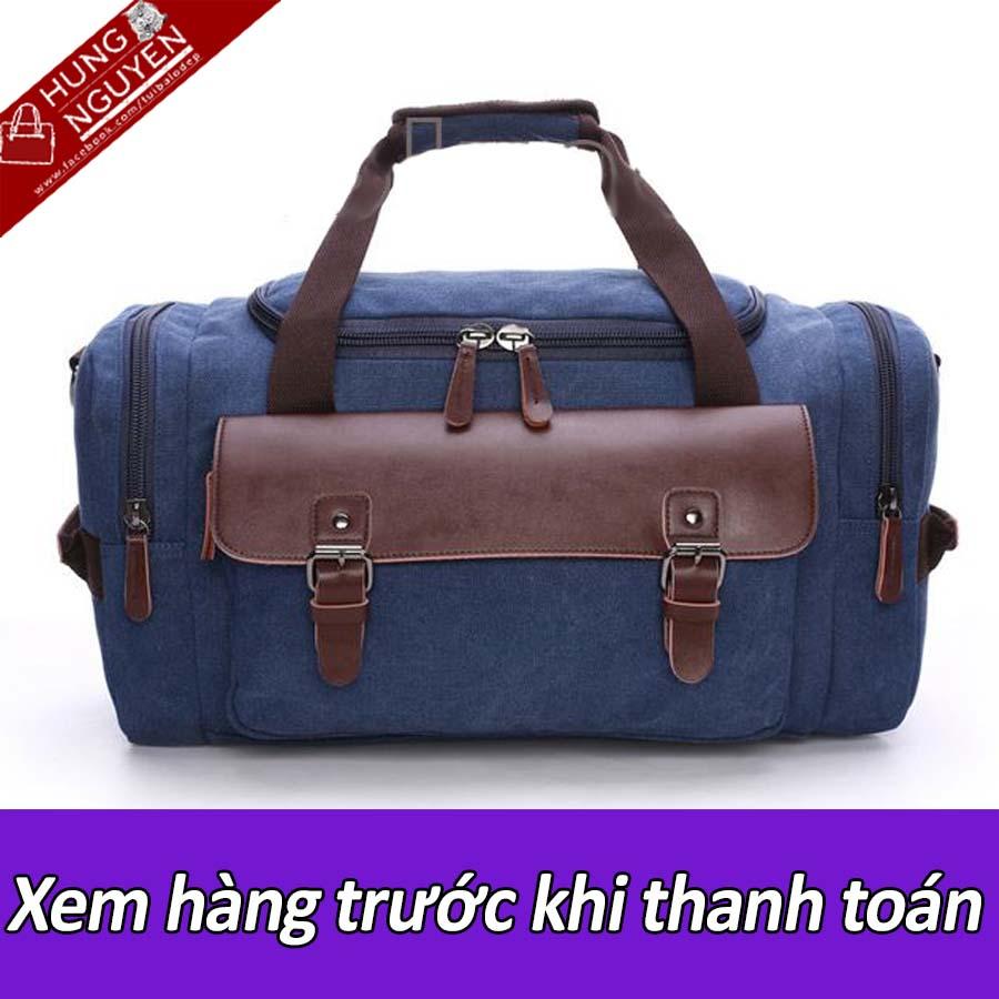 Túi xách tay du lịch vải thô cao cấp