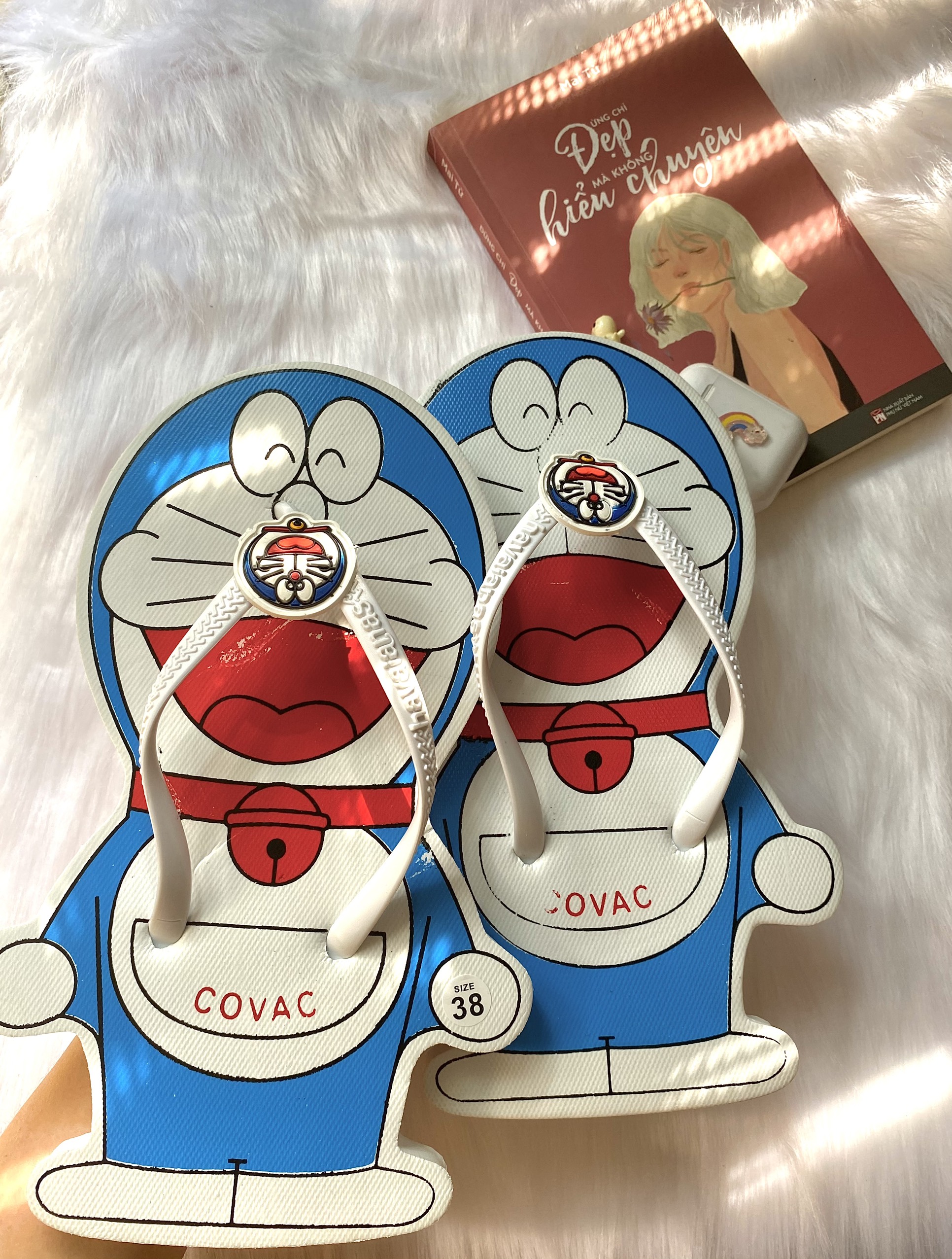 Dép doraemon dành cho bé trai và bé gái bibo_store24
