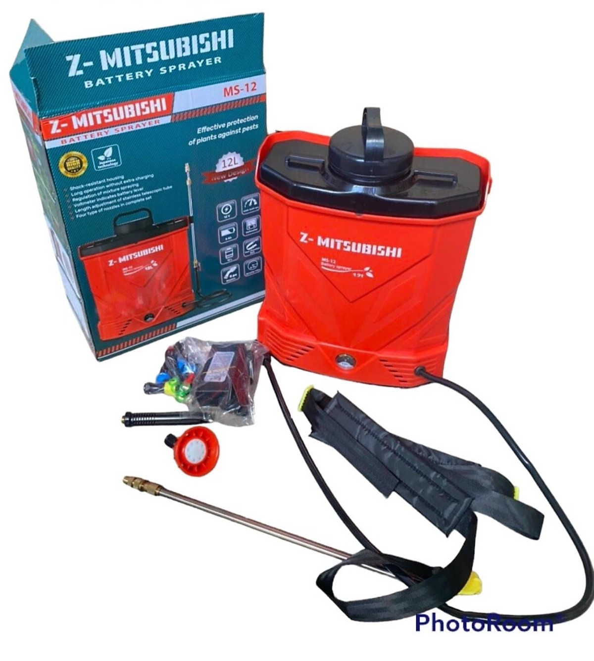 Bình xịt điện z-mitsubishi 12l