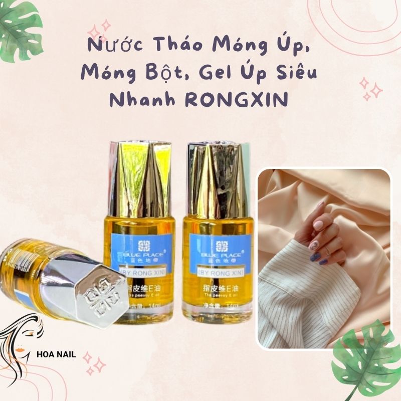 Nước tháo móng úp, móng bột, gel úp siêu nhanh
