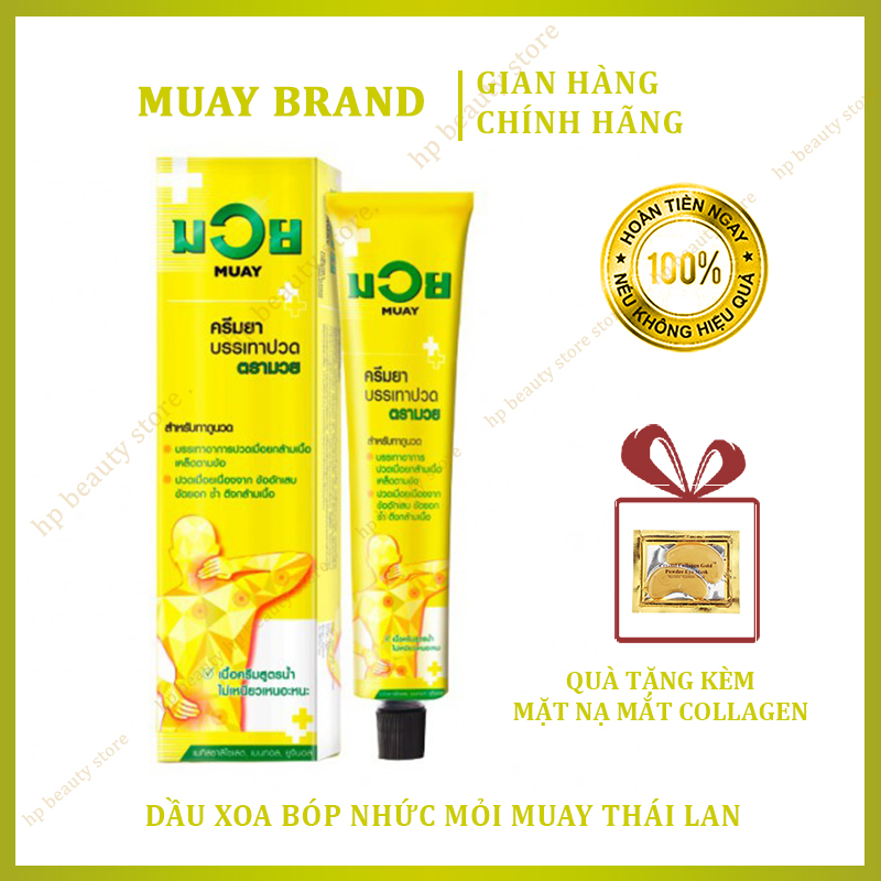 Dầu xoa bóp giảm đau namman muay boxing cream thái lan 100g - kem nóng xoa bóp chăm sóc chấn thương