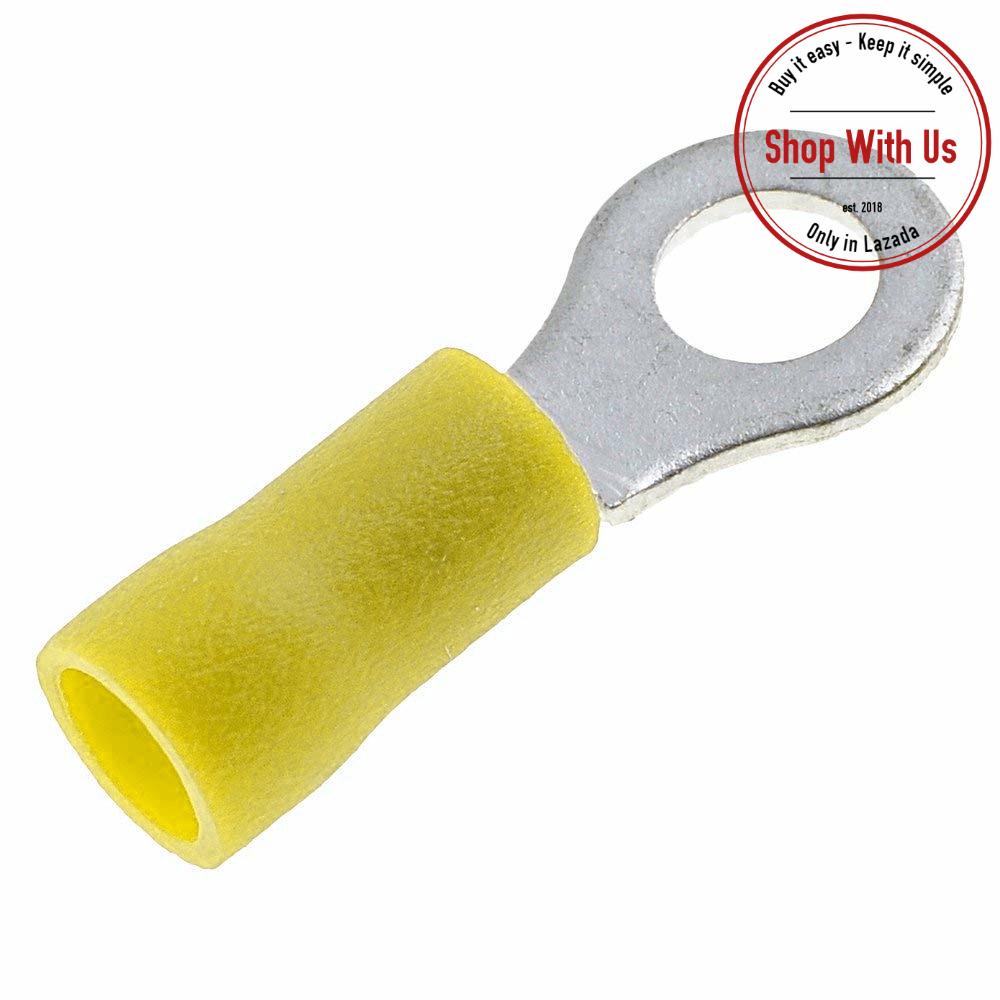 Đầu Cosse Tròn 1.5 (1000 cái/gói/màu) - Đầu cốt tròn 1.5 dùng cho dây 1.5mm - Lỗ bắt vít 5mm