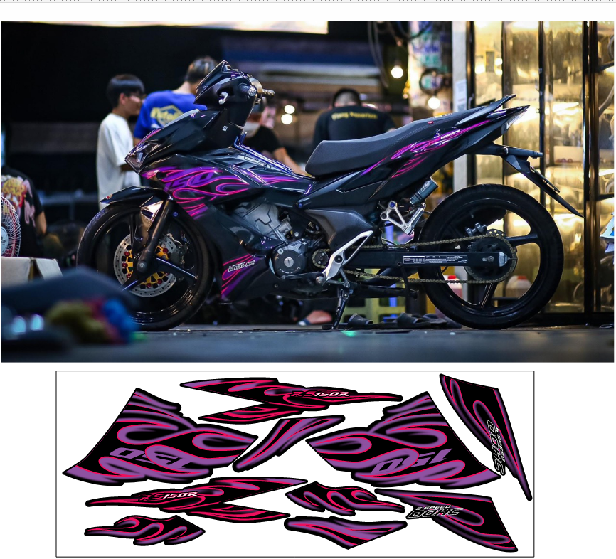 Tem rời winner x - mẫu lửa