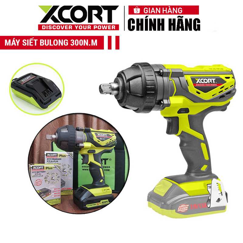 Máy siết bulong-máy siết bulong 20v xcort