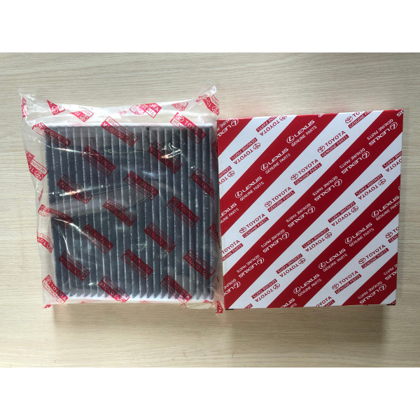 [Chính Hãng] Lọc gió điều hòa than hoạt tính xe Toyota Vios Innova Fortuner HiLux Altis Yaris Camry đời 2004-2016 Mã 87139-0N010 (Lọc máy lạnh)