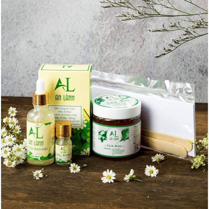 Combo wax lông mỡ & trăn an lành