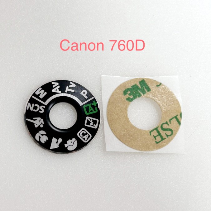 New Top Bìa nút chế độ quay số cho Canon 760D REBEL t6s 8000D máy ảnh sửa