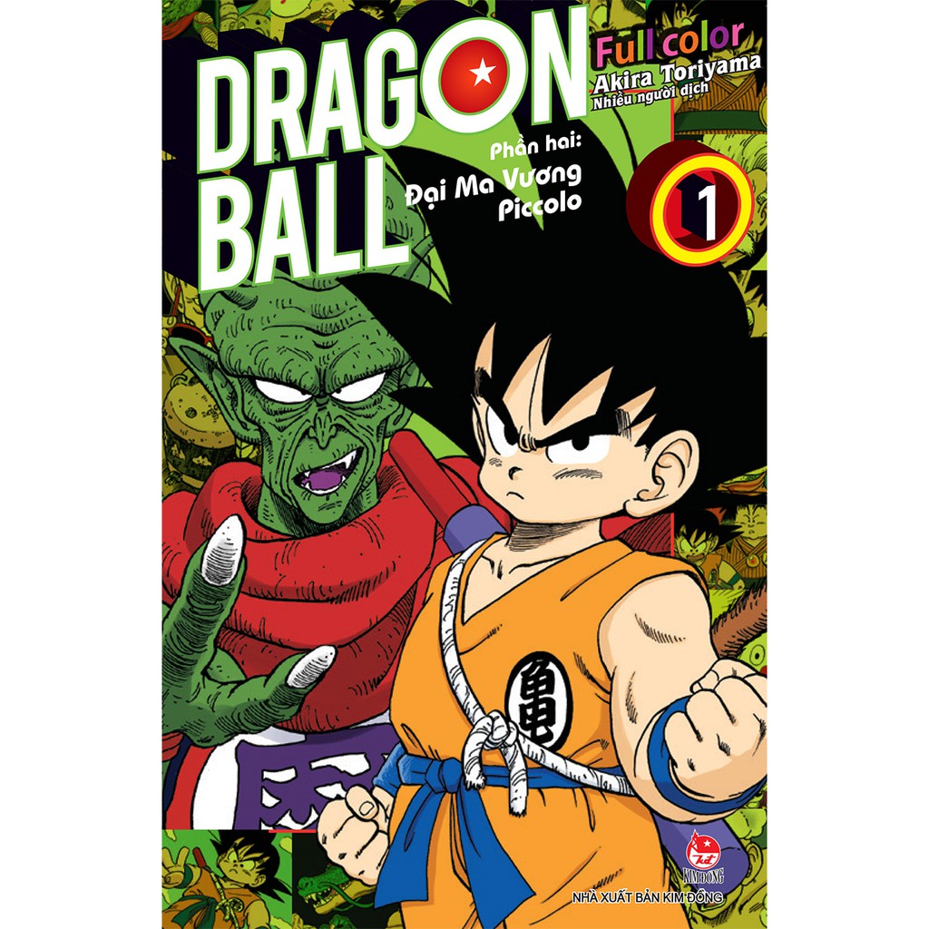 Truyện Tranh Dragon Ball Full Color - Phần 2 - Tập 1 - Nxb Kim Đồng - 7  Viên Ngọc Rồng Full Màu | Lazada.Vn