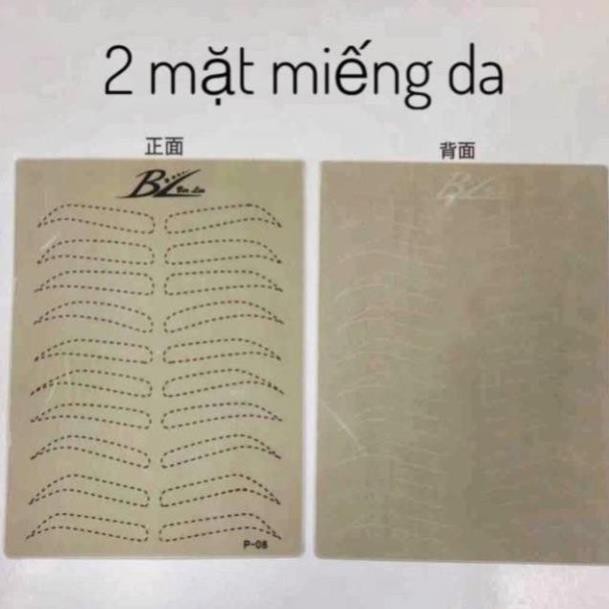 Da bột khung / da giả tập phun xăm _ dcpx uyen nguyen