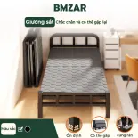 BMZAR 1m9 giường gấp gọn khung sắt 1-2 người nằm chắc chắn  Chịu Tải 600KG Giường xếp gọn thông minh gia đình