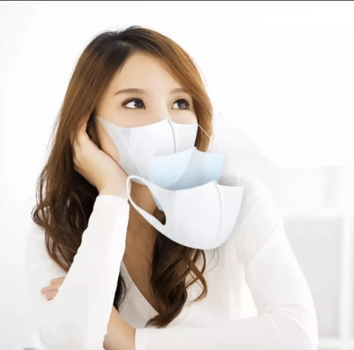 Combo 5 khẩu trang 3d mask - nhiều màu- 3 lớp - sử dụng được nhiều lần