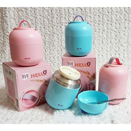 Bình ủ cháo relea 700ml kèm quà tặng
