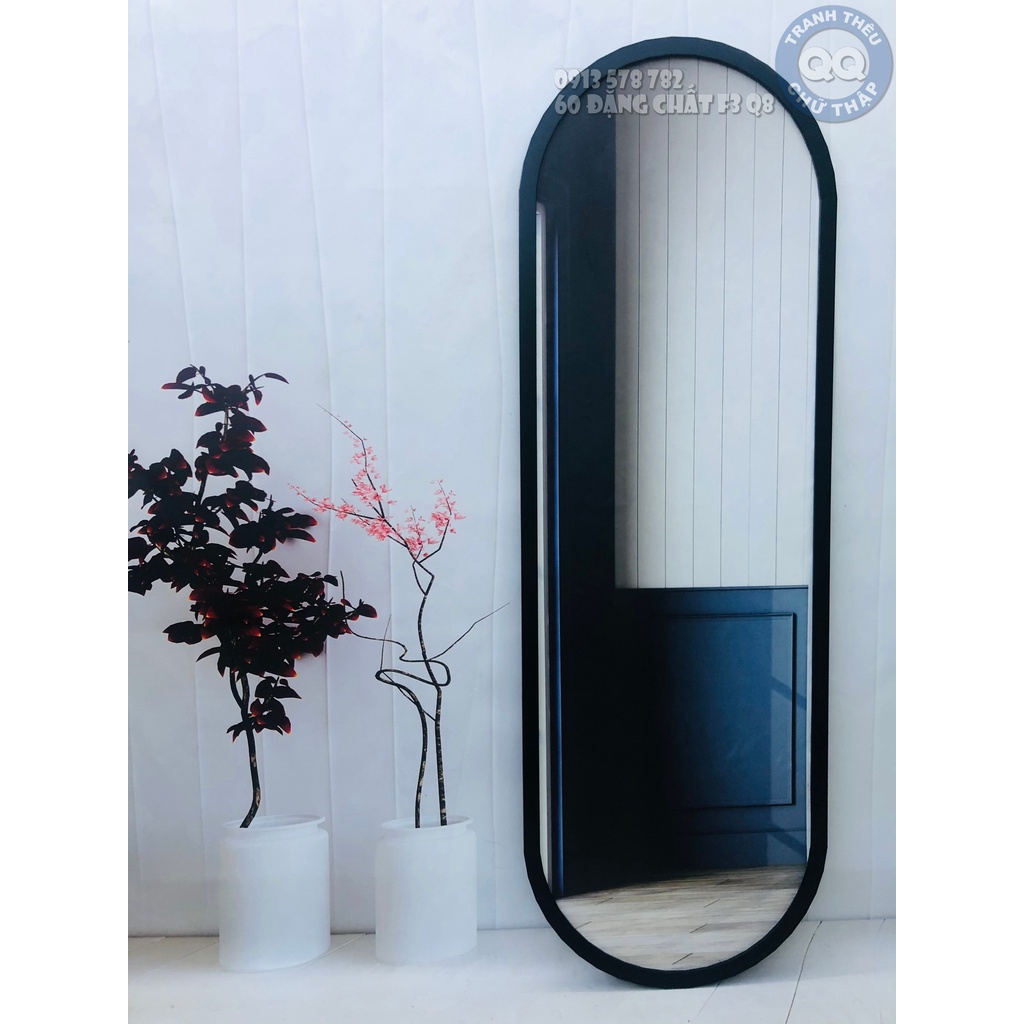 50x130cm gương soi toàn thân không chân v2 gương treo tường