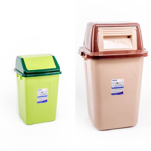 Thùng Rác Nắp Lật Duy Tân Nhỏ/Trung/Lớn/Đại