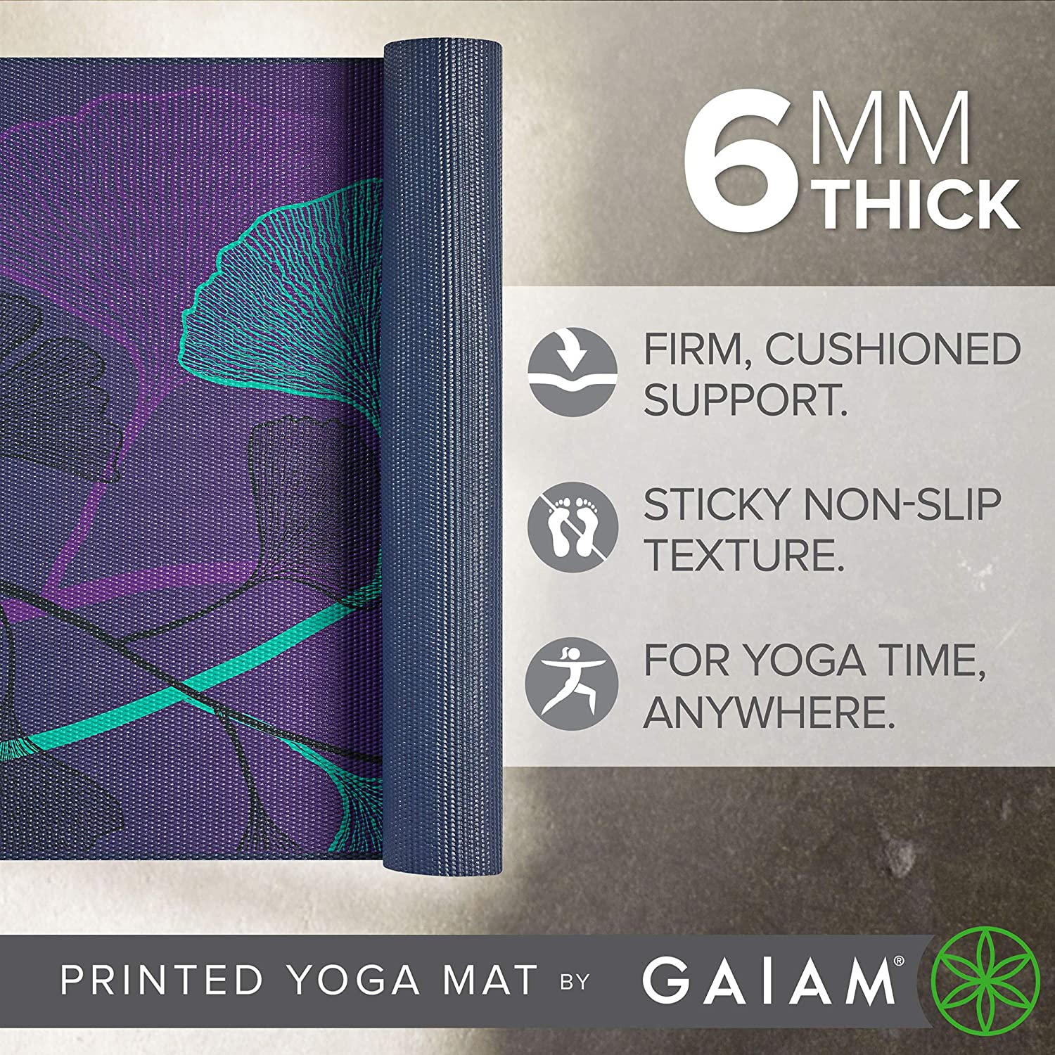 Premium Lily Shadows - Thảm tập Yoga Lily Shadows cao cấp