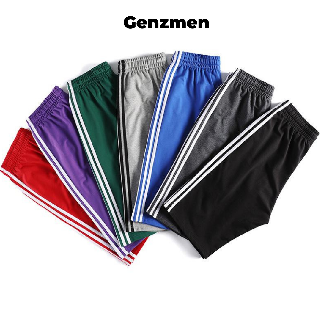 COMBO 5 Quần Đùi Nam | Quần Short Nam thể thao vải thun 3 sọc mặc nhà dạo phố từ 45k-75kg