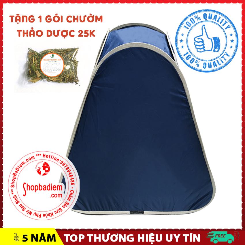 [HCM]Lều Xông Hơi Màu Xanh | Tiện Lợi Đơn Giản Dễ Sử Dụng | Tặng 1 Gói Xông Thảo Dược Toàn Thân 25k | Leu xong hoi lều xông hơi tự bung lều xông hơi mini leu xong hoi ca nhan - Shop Bà Điểm