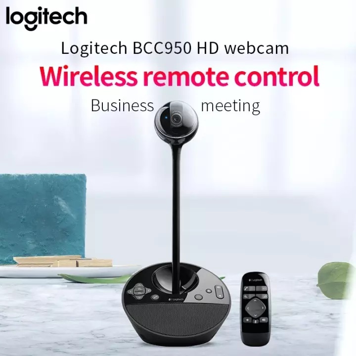 Webcam logitech bcc950 full hd 1080p thiết bị họp trực tuyến logitech bcc 950